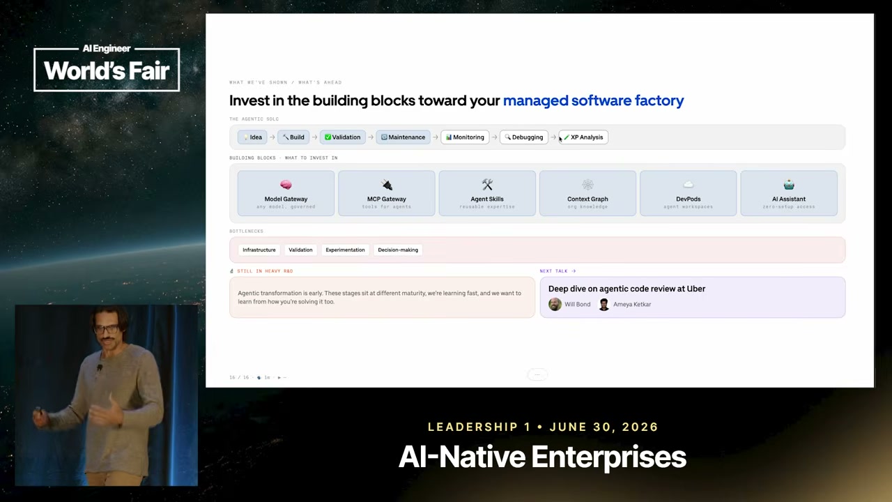Infrastructure, validation, experimentation, and decision-making listed as bottlenecks.